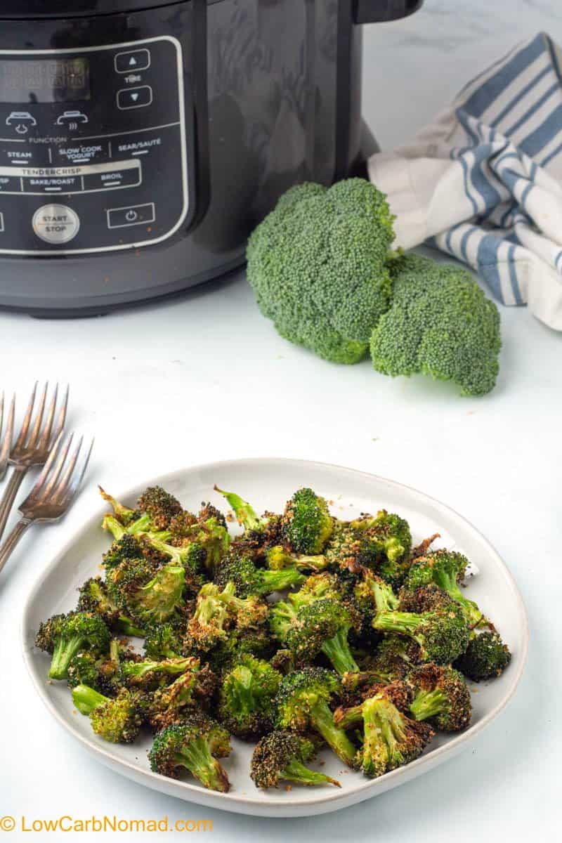 Air Fried broccoli