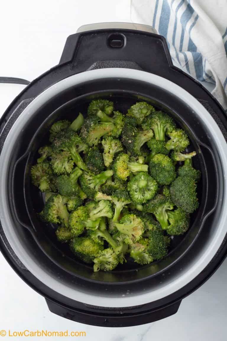 Easy Air Fryer Broccoli (Done in 6 minutes!) • Low Carb Nomad