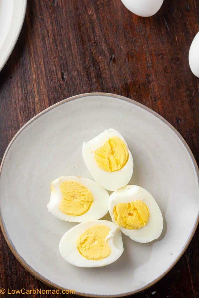 Air Fried Hard Boiled Eggs • Low Carb Nomad