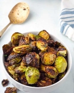 Air Fried Brussel Sprouts