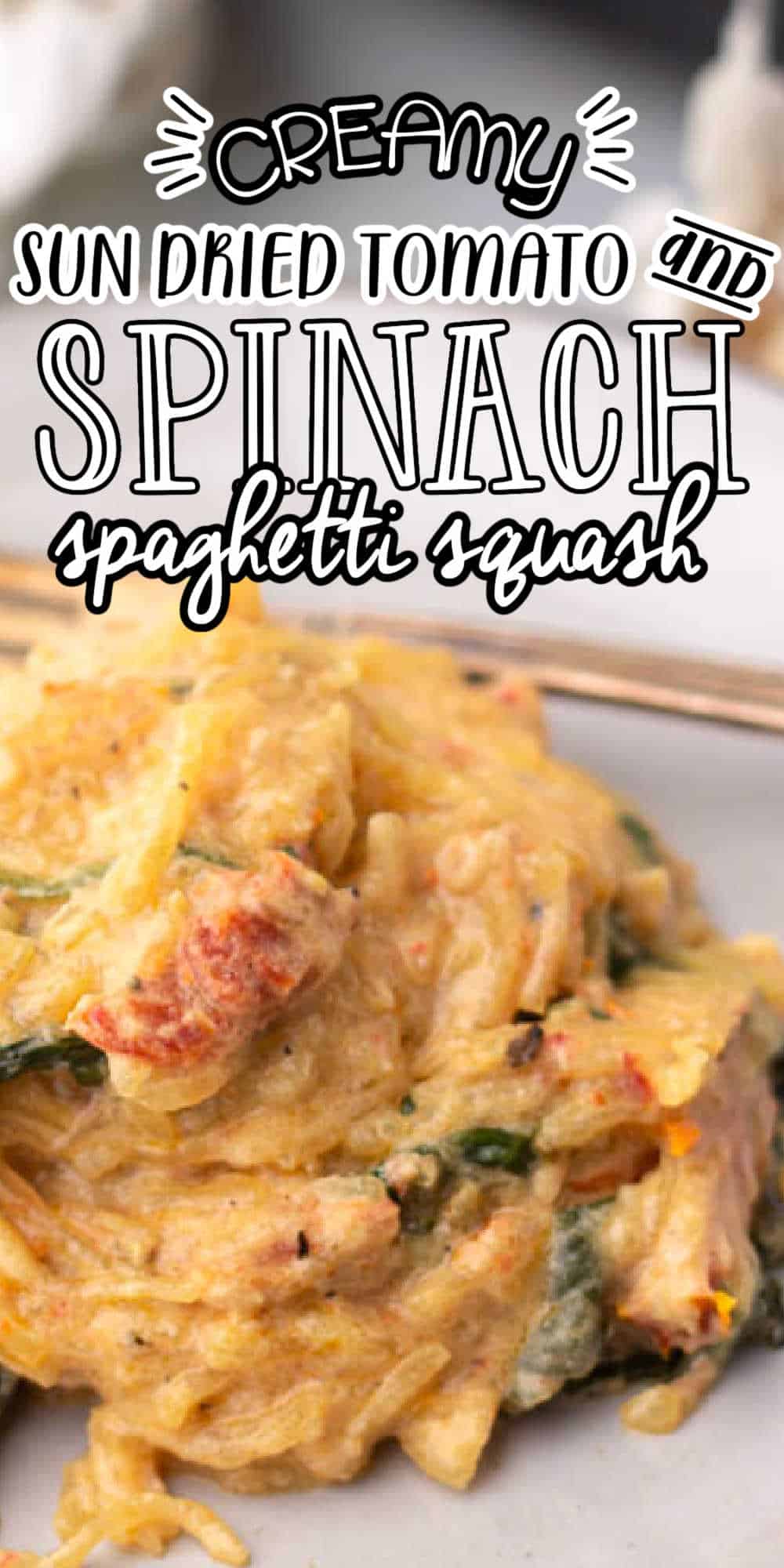 Sun Dried Tomatoes and Spinach Spaghetti Squash • Low Carb Nomad