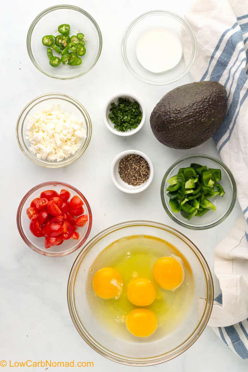low carb omelette ingredients