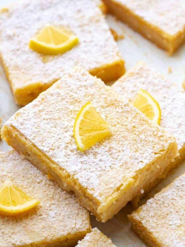 Keto Lemon Bars