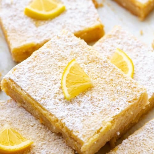 sugar free lemon bars