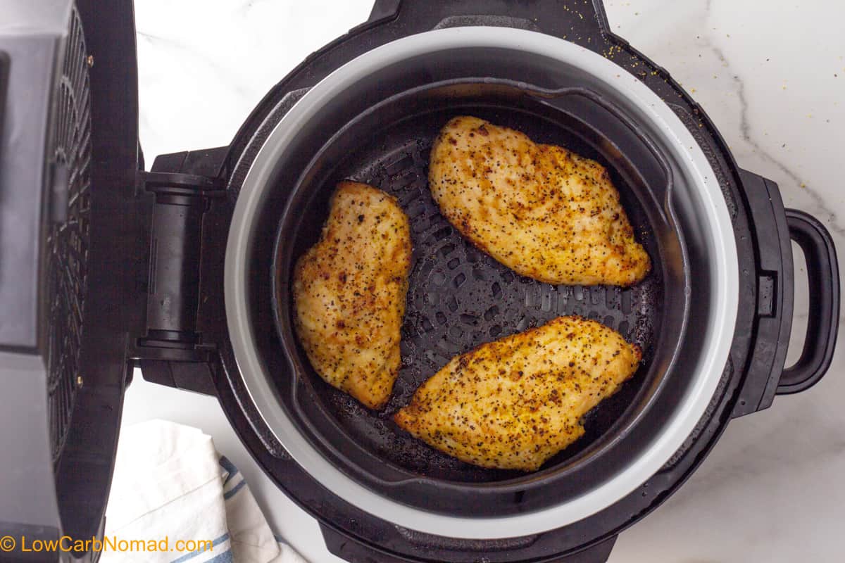 Air Fryer Lemon Pepper Chicken • Low Carb Nomad