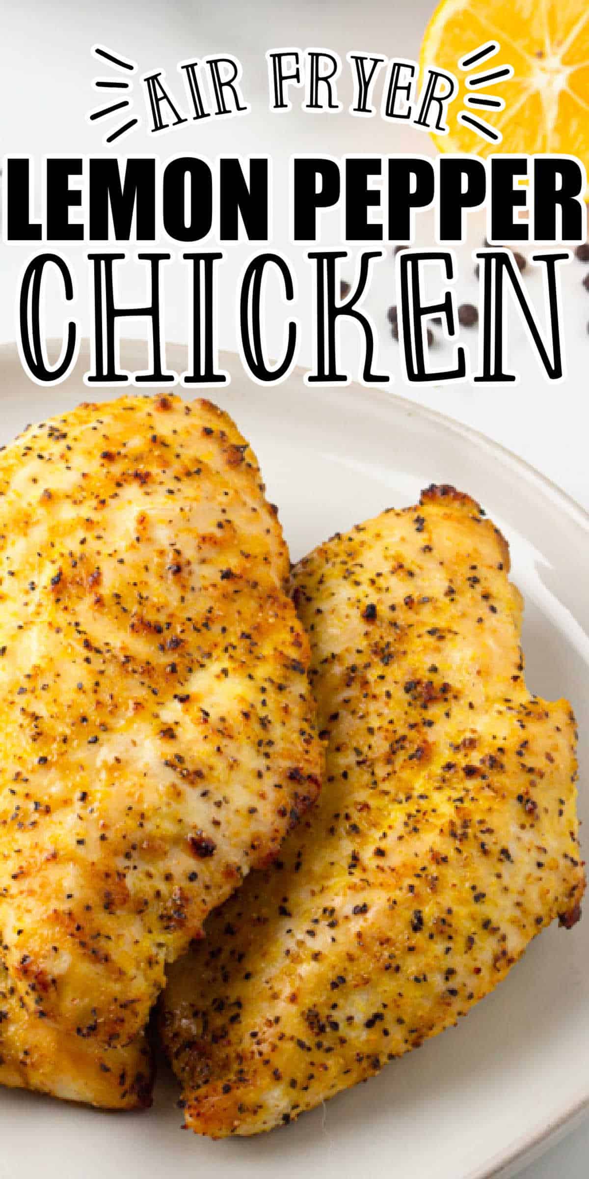 Air Fryer Lemon Pepper Chicken • Low Carb Nomad