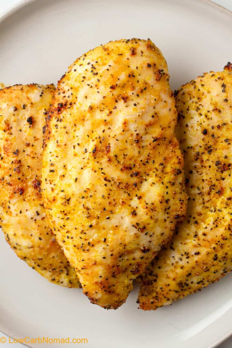 Air Fryer Lemon Pepper Chicken • Low Carb Nomad