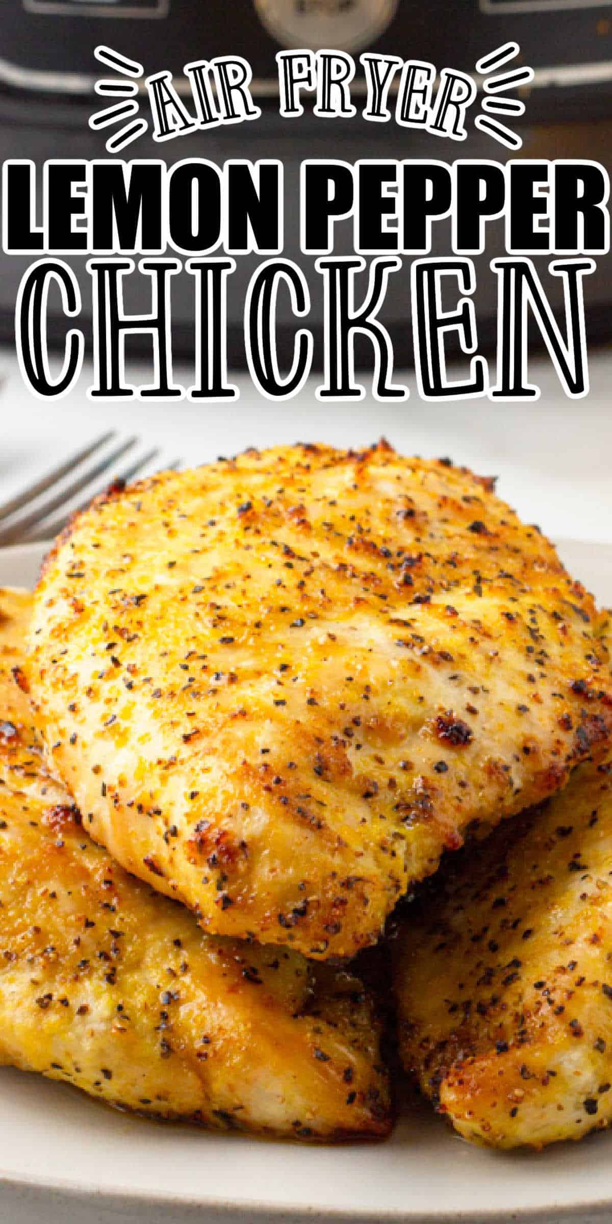 Air Fryer Lemon Pepper Chicken • Low Carb Nomad