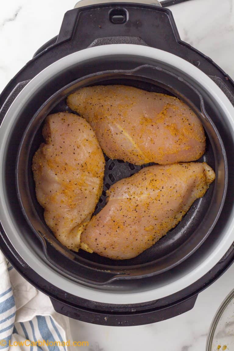 Air Fryer Lemon Pepper Chicken • Low Carb Nomad
