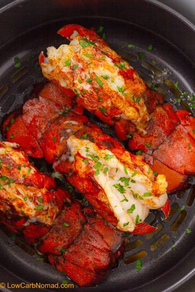 Air Fried Lobster Tails • Low Carb Nomad