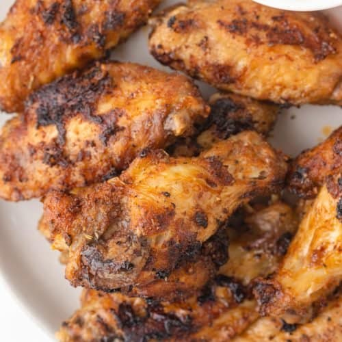 Dry Rub Air Fryer Chicken Wings