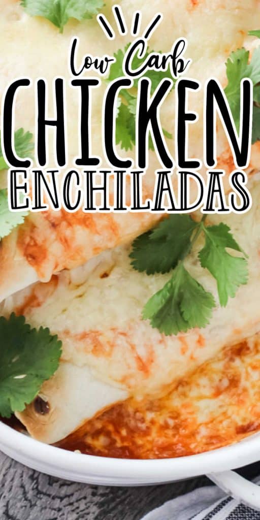 Low Carb Chicken Enchiladas Recipe • Low Carb Nomad