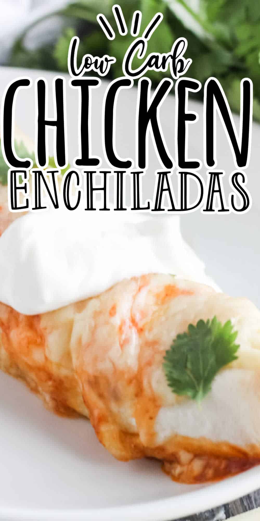 Low Carb Chicken Enchiladas Recipe • Low Carb Nomad