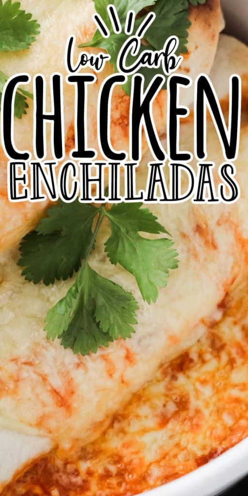 Low Carb Chicken Enchiladas Recipe • Low Carb Nomad