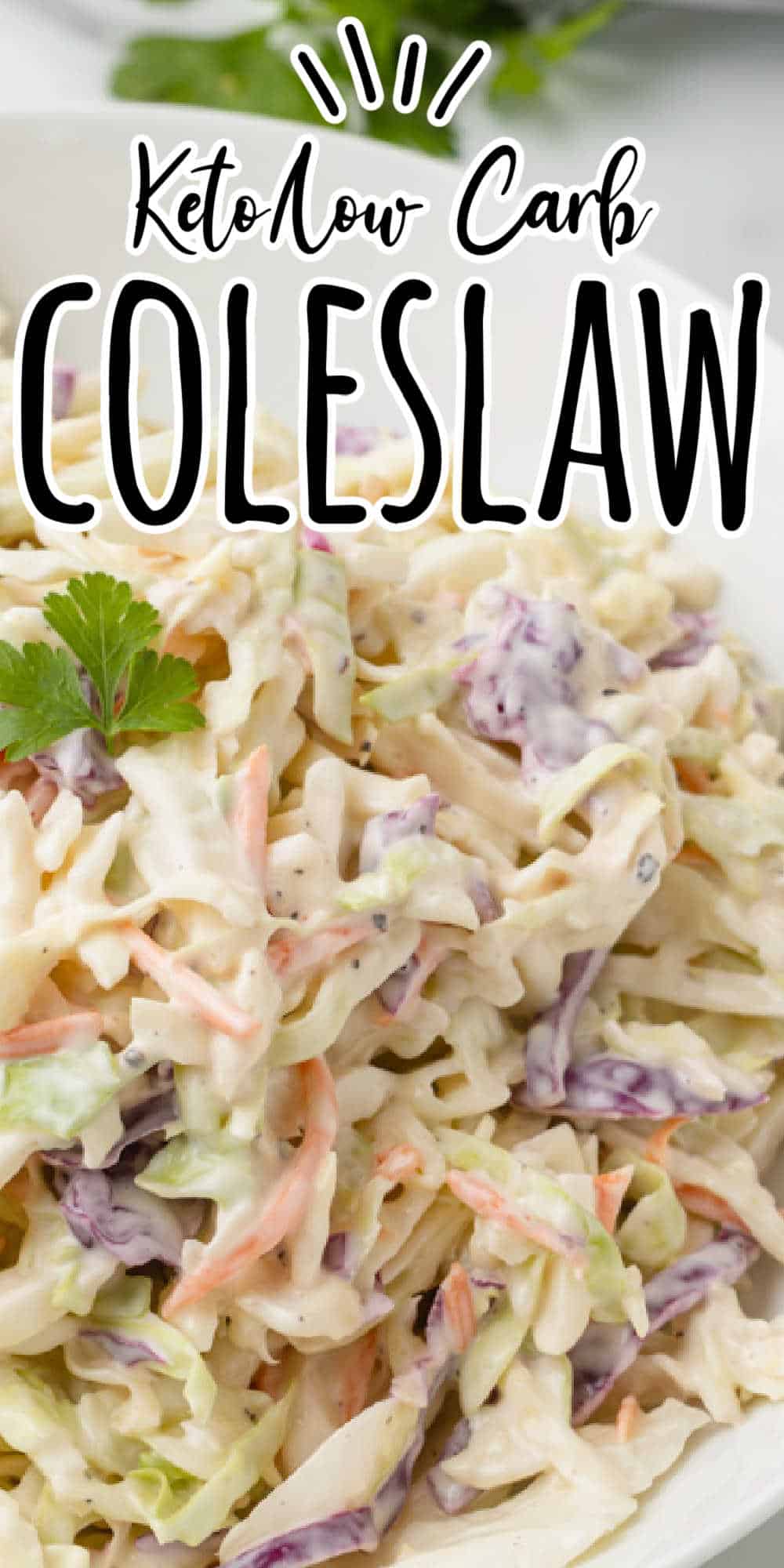 Low Carb Keto Coleslaw Recipe • Low Carb Nomad