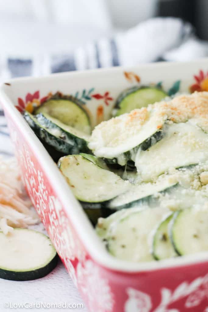 Cheesy Zucchini Casserole • Low Carb Nomad