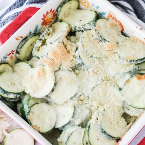 Cheesy Zucchini Casserole