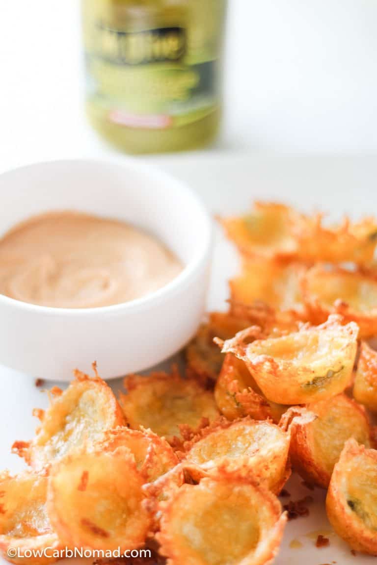 Keto Pickle Chips • Low Carb Nomad