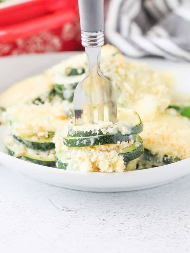 Cheesy Zucchini Casserole • Low Carb Nomad