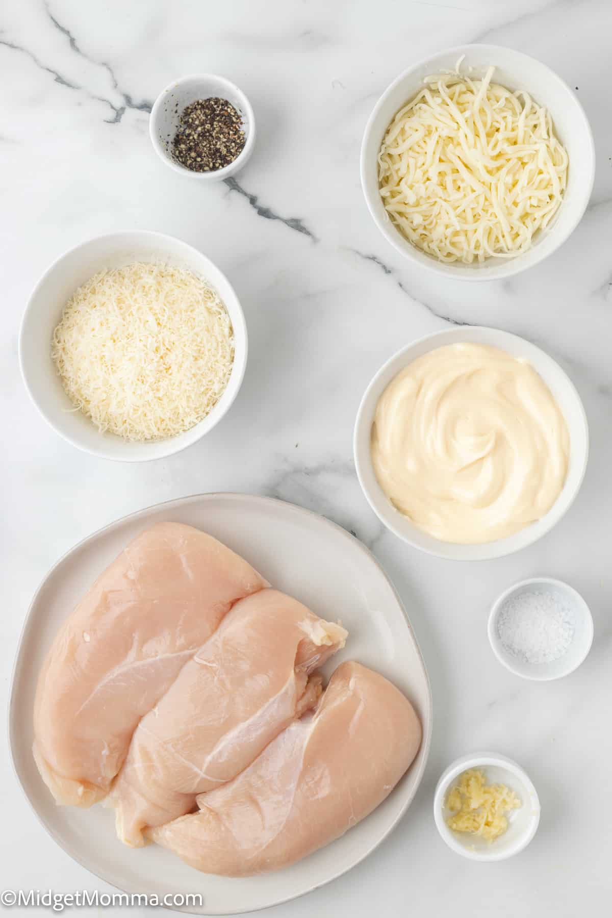 Parmesan Chicken ingredients