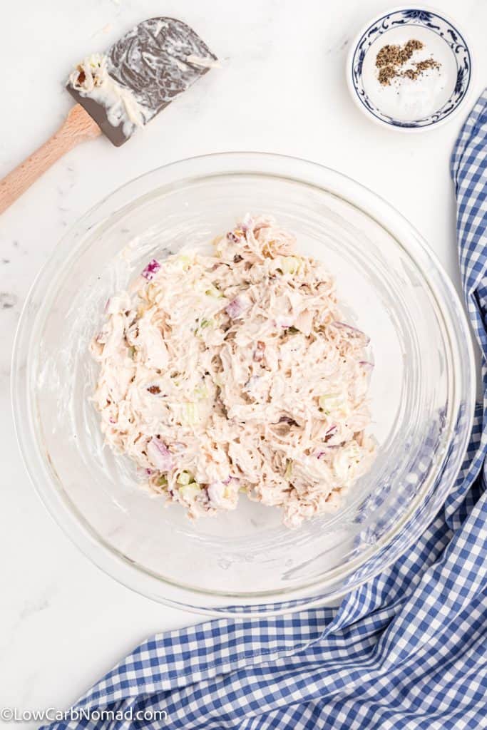 Keto Low Carb Chicken Salad • Low Carb Nomad
