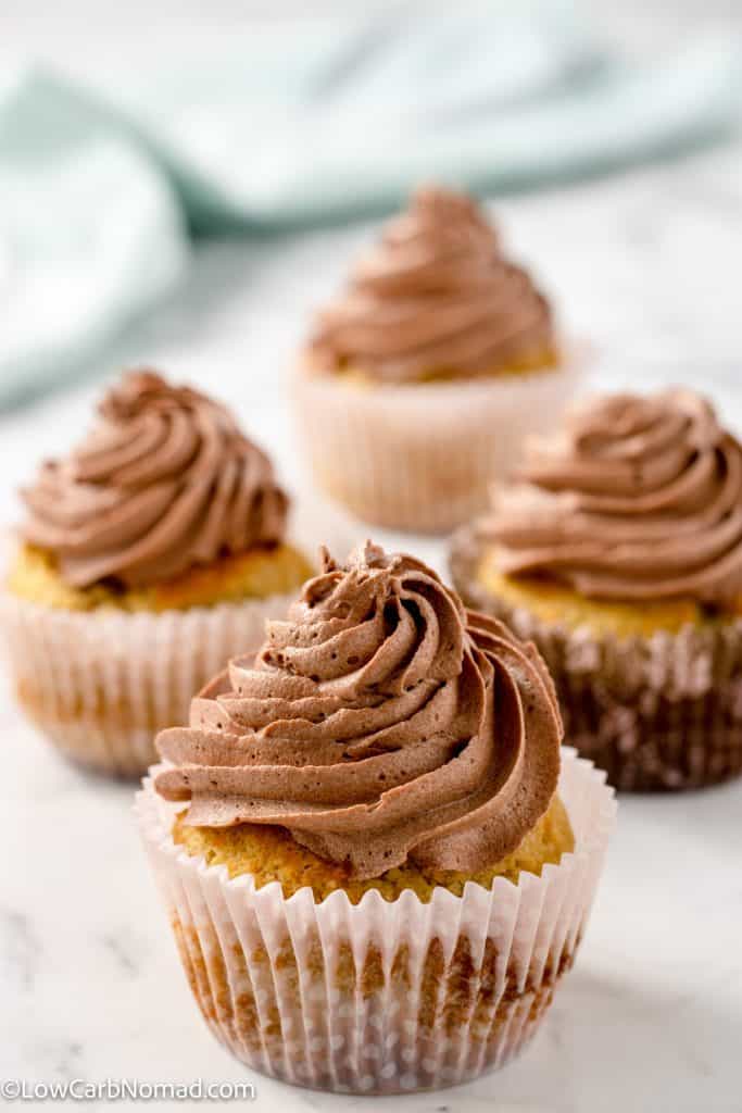 Keto Vanilla Cupcakes Recipe