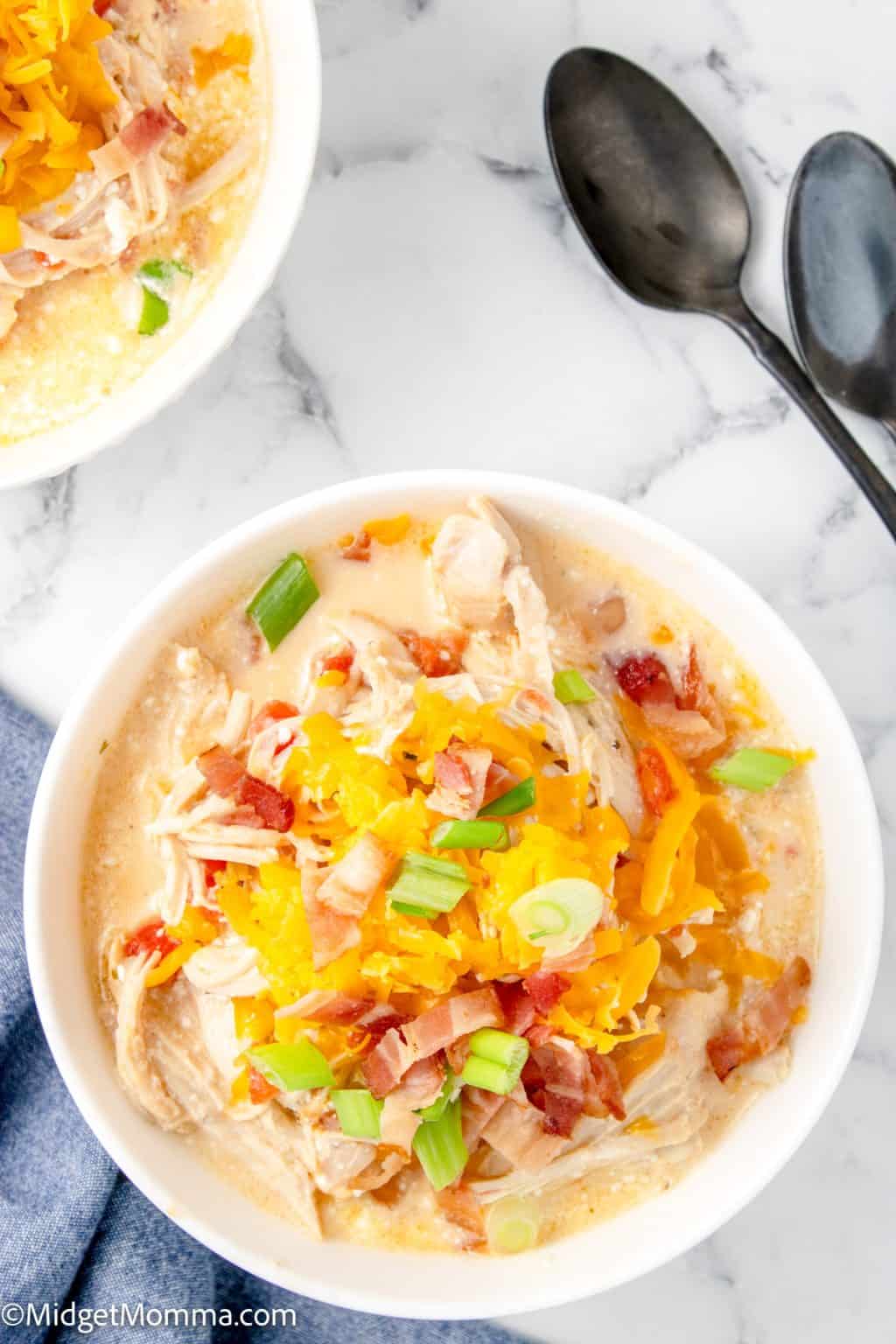 Keto Chicken Bacon Ranch Soup Recipe (Crack Chicken Soup)