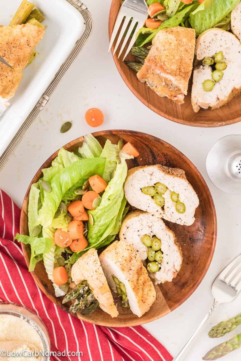 Keto Asparagus Stuffed Chicken Recipe • Low Carb Nomad