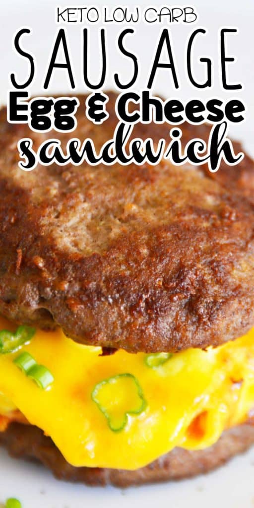 Make-Ahead Egg & Cheese Breakfast Sandwiches (with Keto Option