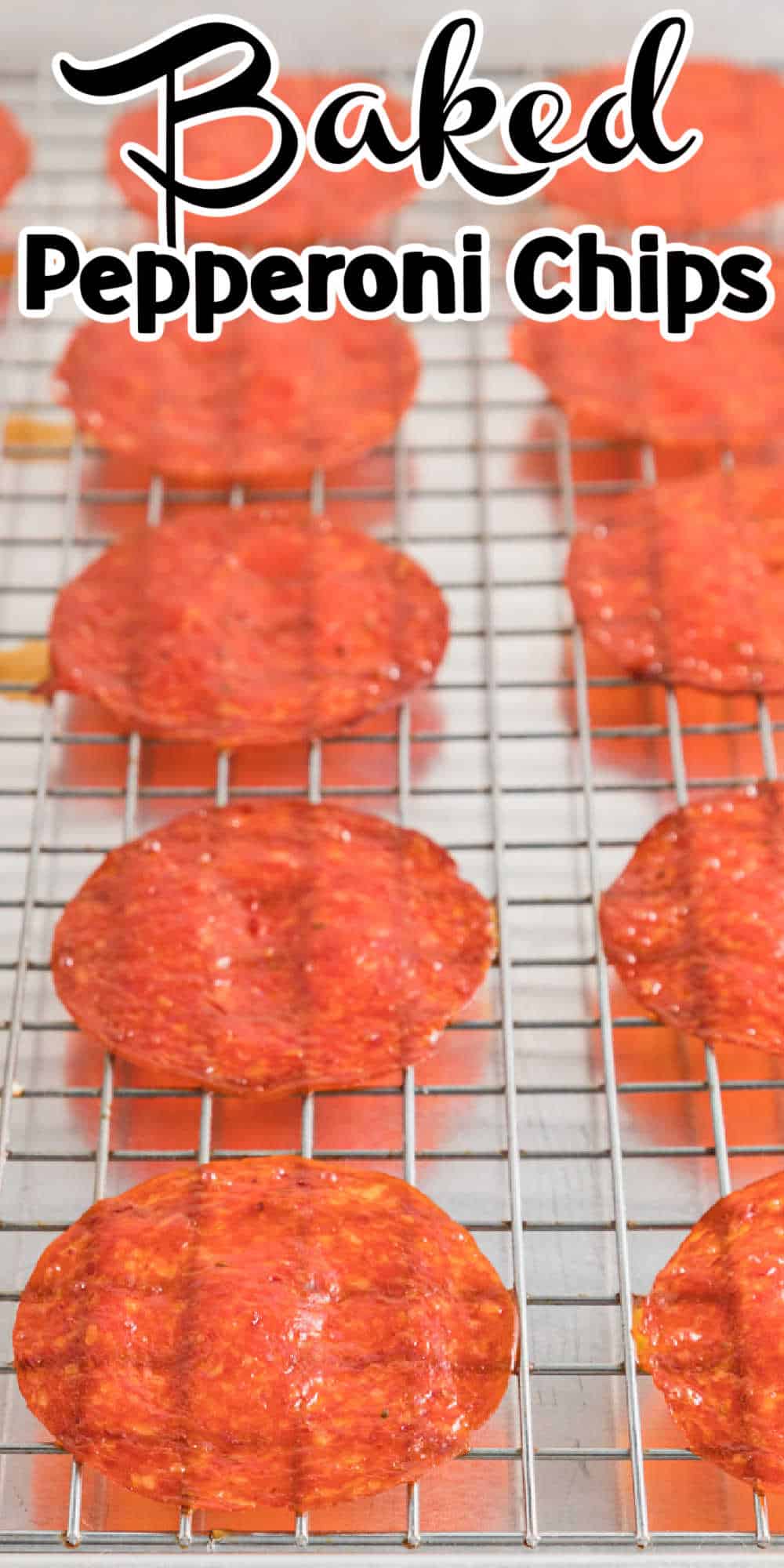 Keto Baked Pepperoni Chips Recipe • Low Carb Nomad