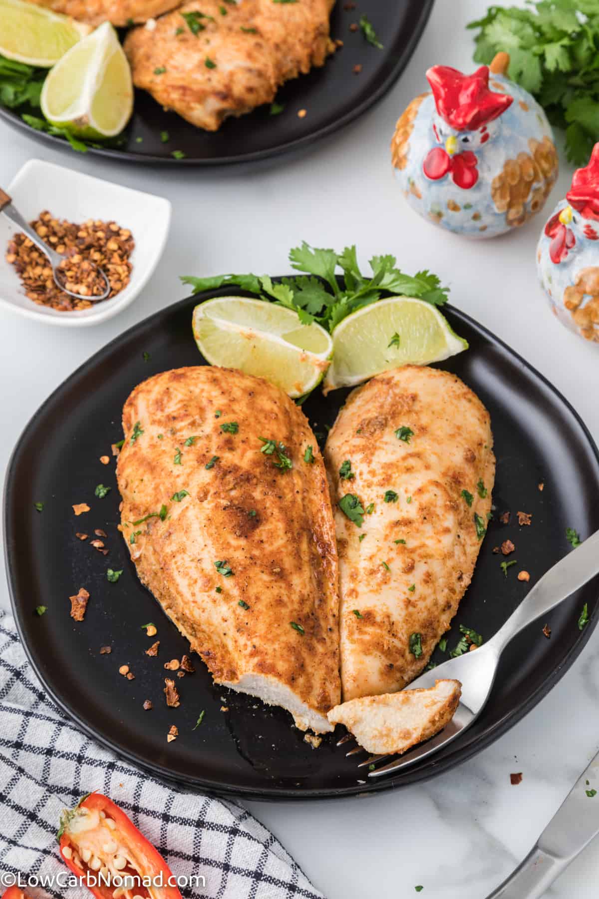 Baked Chili Lime Chicken Recipe close up photo