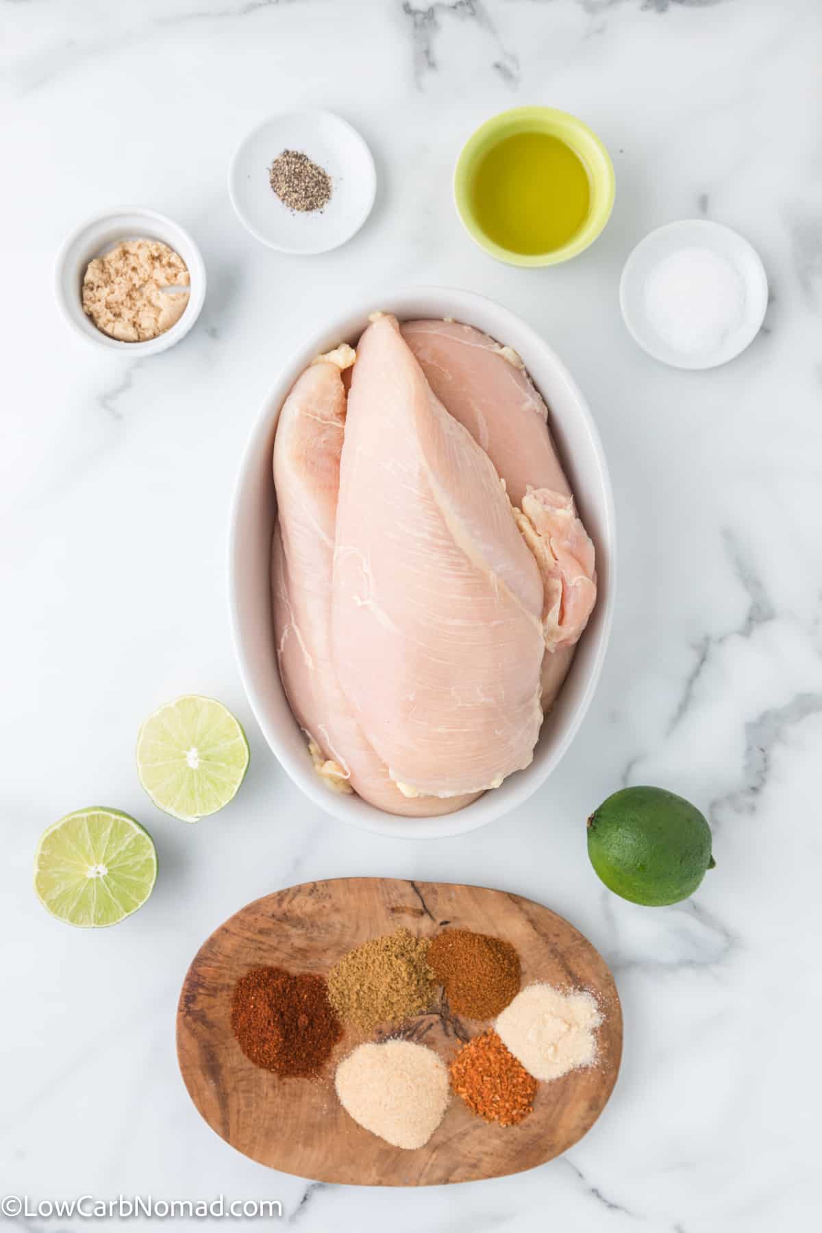 Baked Chili Lime Chicken Recipe ingredients