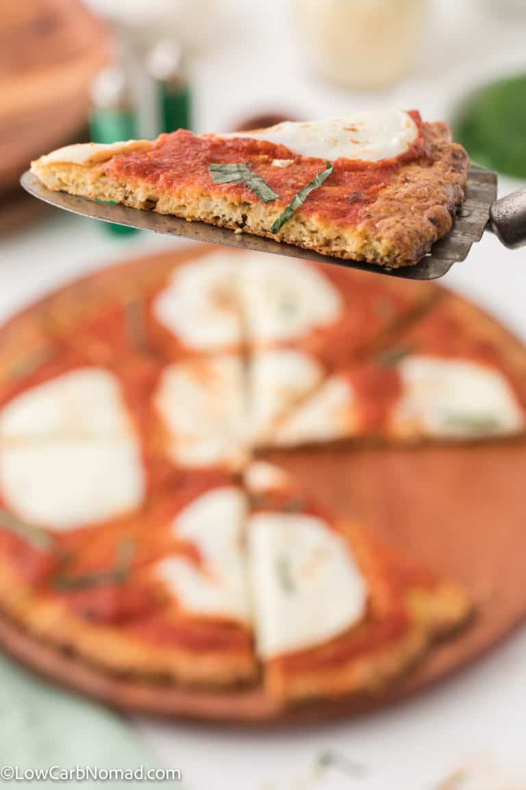 Cauliflower Pizza Crust Recipe • Low Carb Nomad