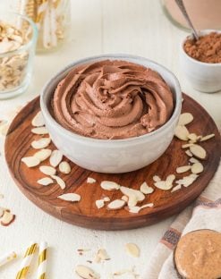 bowl filled with Keto Frosty Recipe