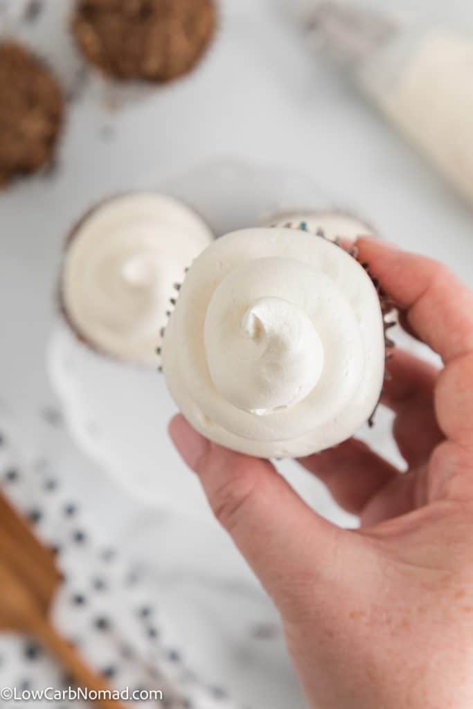 Keto Vanilla Buttercream Frosting Recipe • Low Carb Nomad