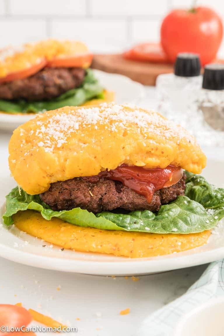 Keto Hamburger Buns Recipe • Low Carb Nomad