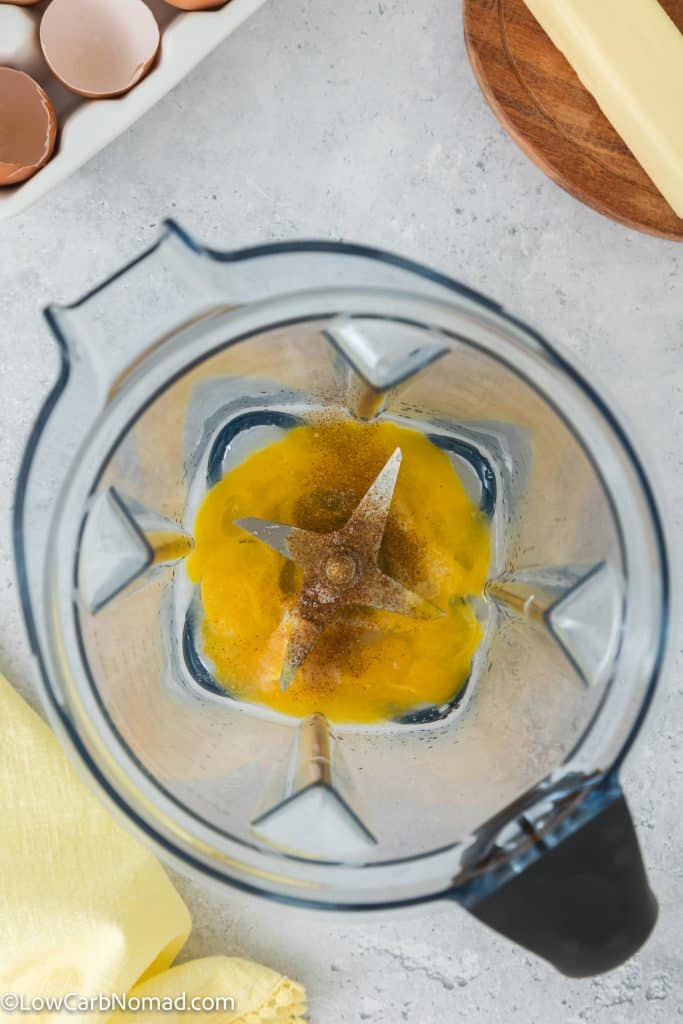 Keto Hollandaise Sauce Recipe (Blender Hollandaise Sauce)