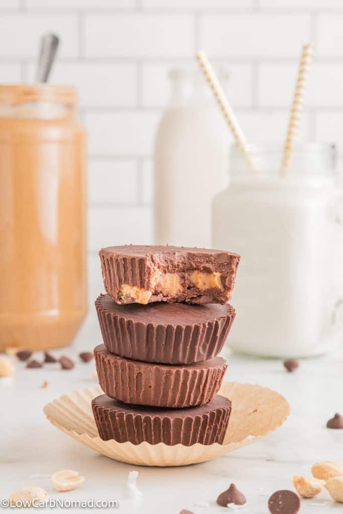 Keto Chocolate Peanut Butter Cups