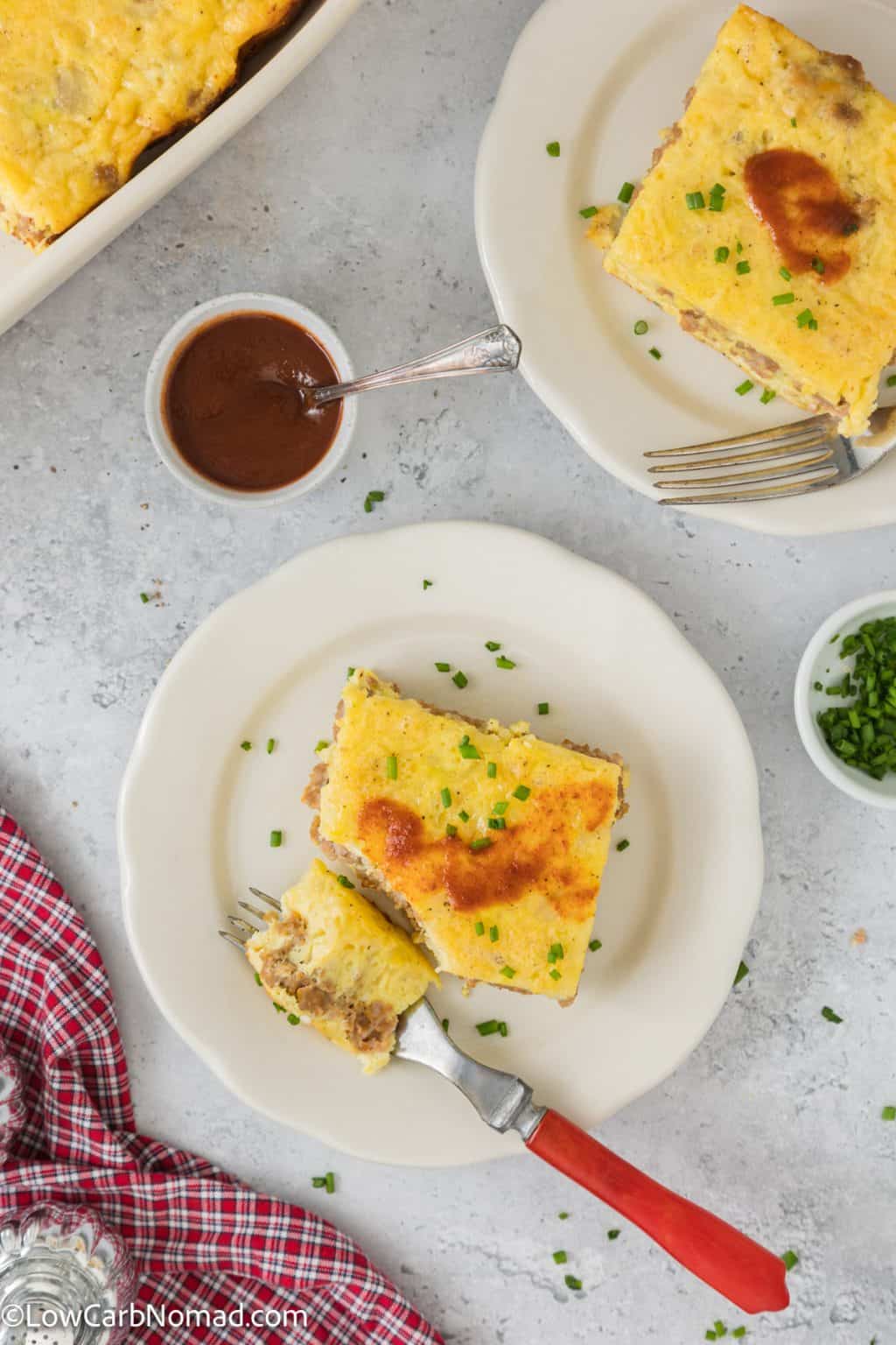 Sausage Egg and Cheese Breakfast Casserole Recipe