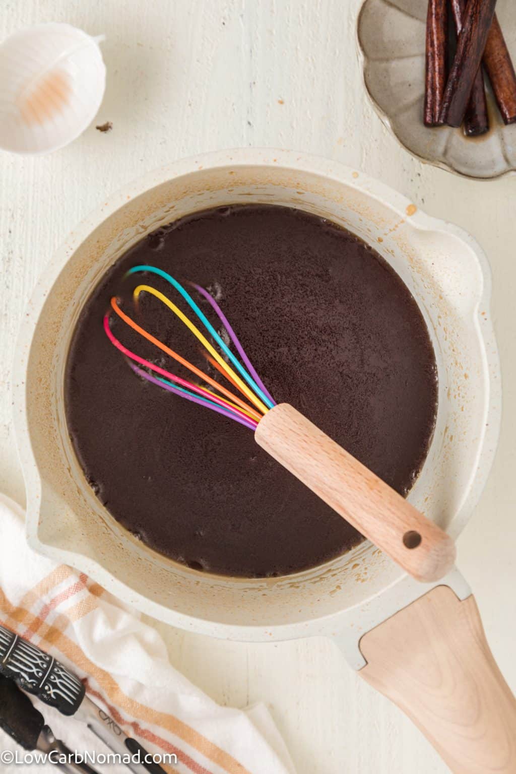 Sugar Free Cinnamon Dolce Syrup Recipe • Low Carb Nomad