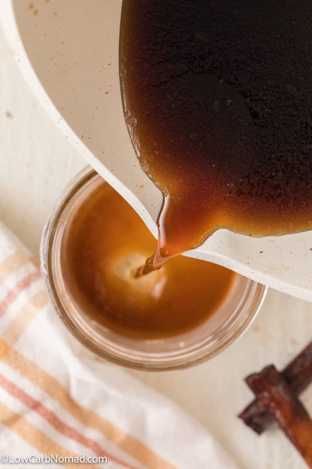 Sugar Free Cinnamon Dolce Syrup Recipe • Low Carb Nomad