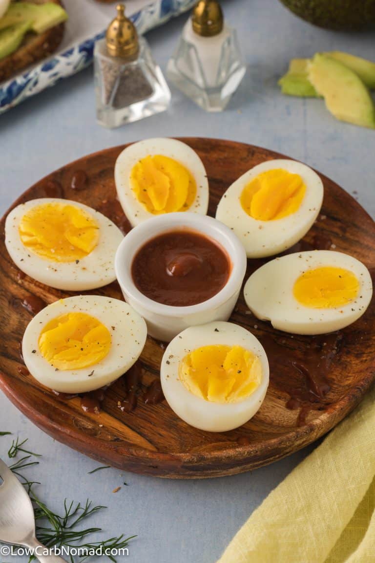 Jammy Eggs Recipe (7Minute Eggs) • Low Carb Nomad