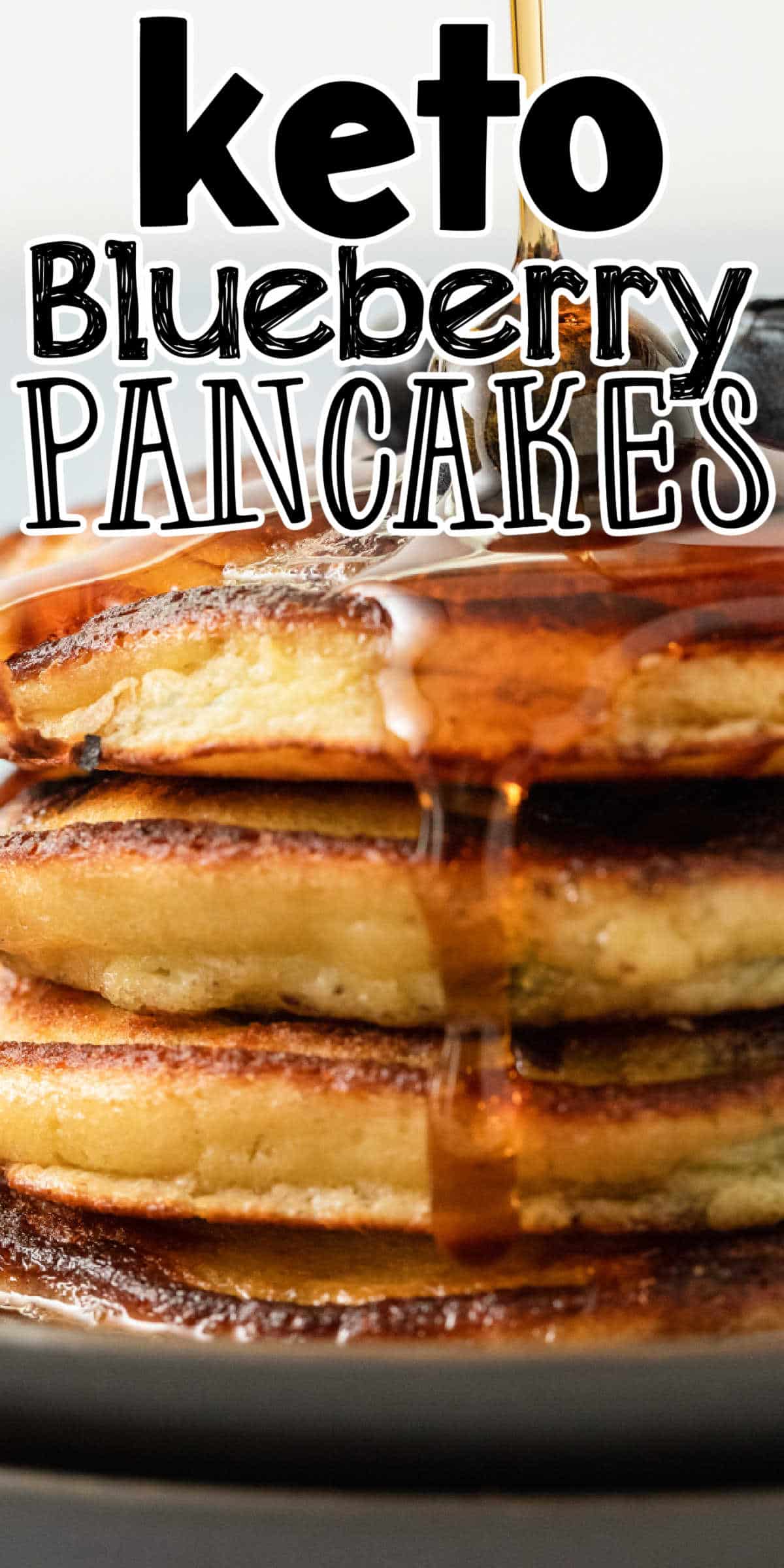 Fluffy Keto Blueberry Pancakes Recipe • Low Carb Nomad