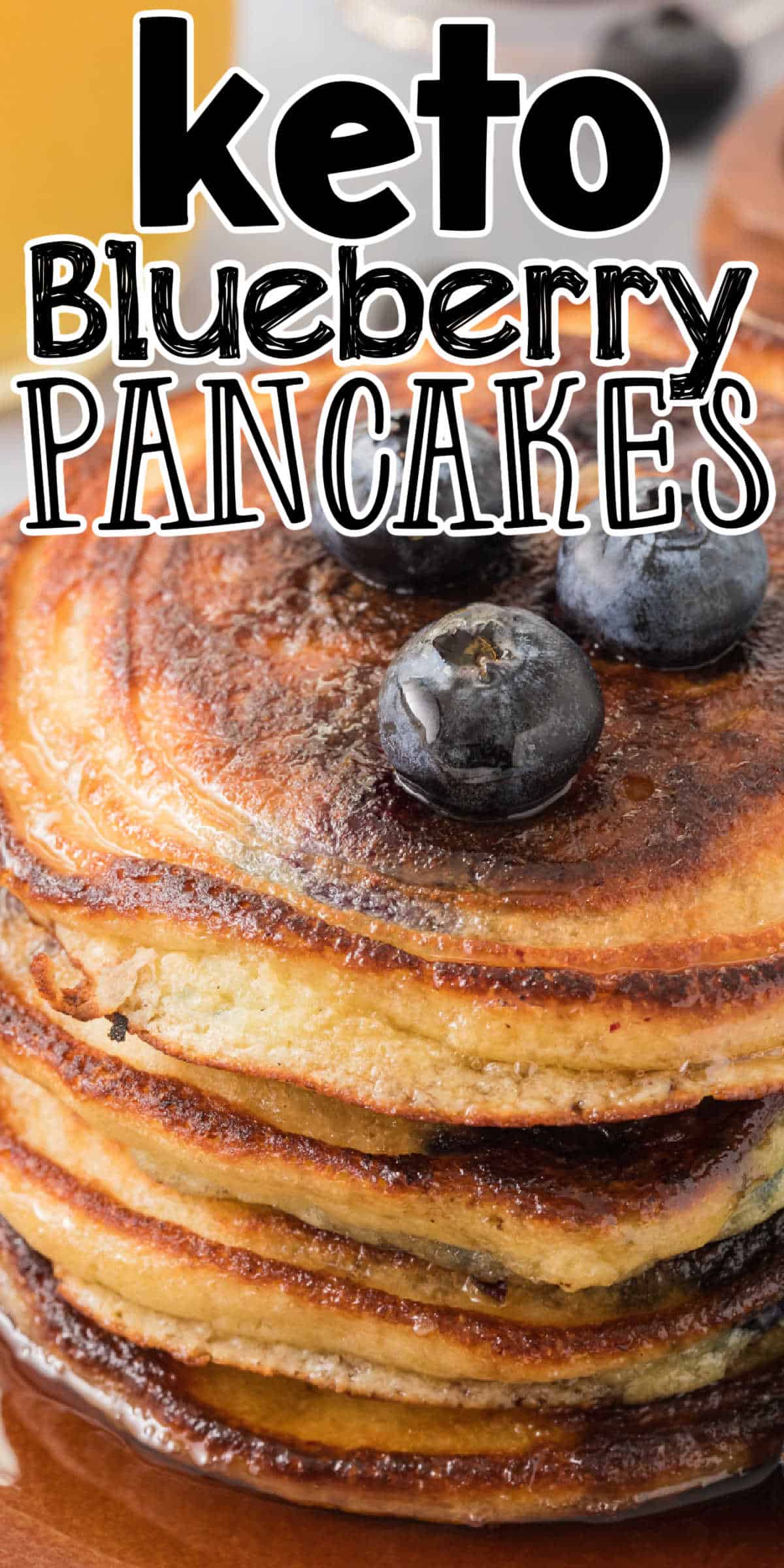 Fluffy Keto Blueberry Pancakes Recipe • Low Carb Nomad